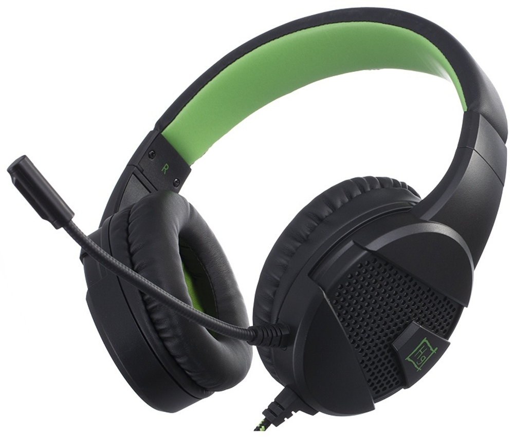 Наушники HARPER Gaming Raster GHS-X15 черный-зеленый