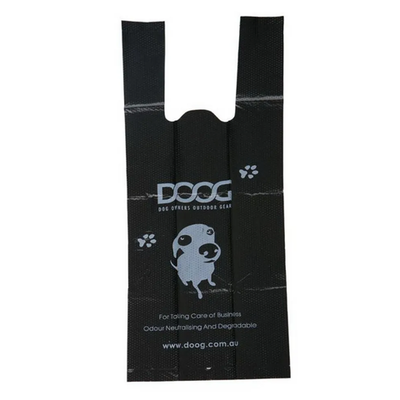 Doog пакеты биоразлагаемые для уборки за собакой, чёрные, 36х14см, 60шт/уп!