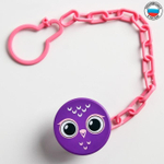 4734593 Прищепка-держатель для соски-пустышки "Сова"