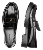 Кожаные лоферы TORY BURCH - черный(163948)