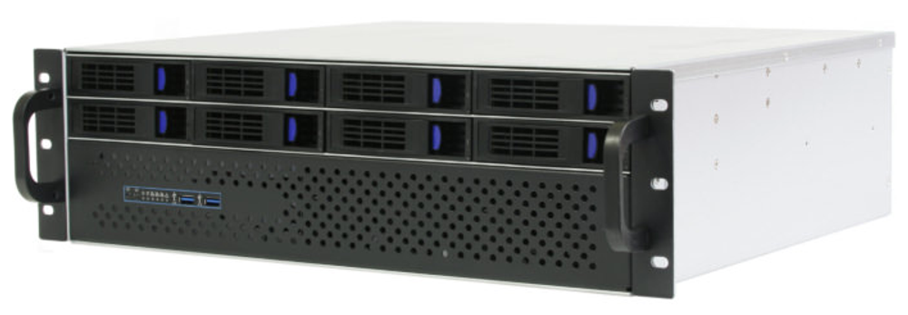 Корпус серверный 3U Procase ES308XS-SATA3-B-0