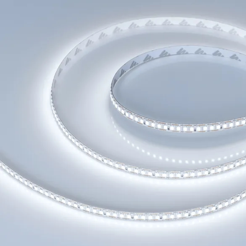 Светодиодная лента RT-A200-8mm 24V White6000-CX1 (16 W/m, IP20, 5m) (Arlight, резка 1 светодиод) 046938
