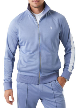 Мужская теннисная кофта Bjorn Borg Ace Track Jacket - Stonewash