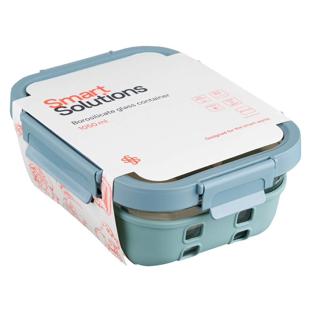 Контейнер Smart Solutions 1.05л синий в чехле