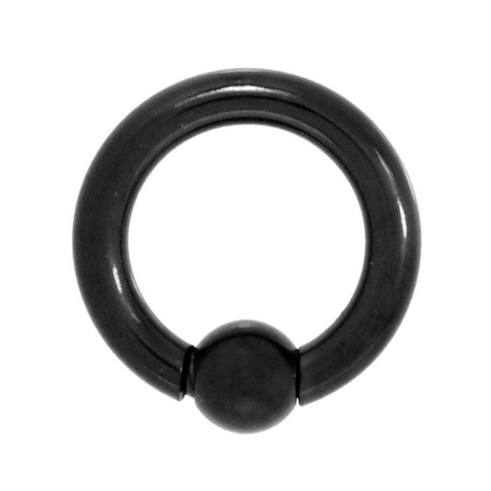 Кольцо сталь 4 мм черное
