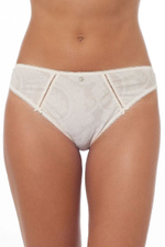 Трусы-стринги Lilly Rose с декоративными вставками из кружева (Размер: 42) (Цвет: белый)