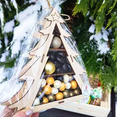 Набор подарочный новогодний «Шоколадная елка» Набор подарочный новогодний «Шоколадная елка»