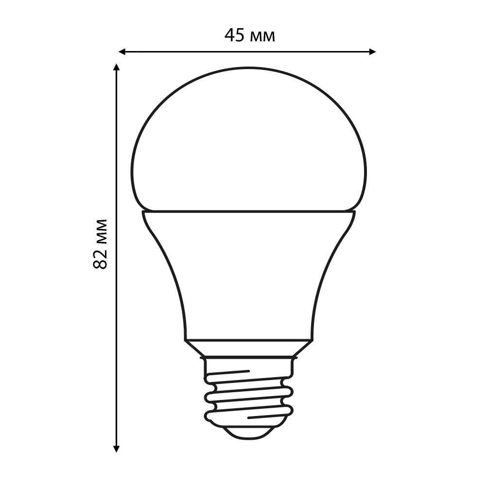 LED-G45-6W-3000K-E27-FR-DIM-SLS Лампа светодиодная. диммируемая. Форма шар. матовая. Теплый белый свет 3000K. ТМ Volpe