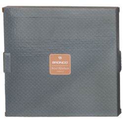 ДОСКА СЕРВИРОВОЧНАЯ BRONCO "SOUL KITCHEN" 27 СМ СЕРАЯ (КОР=16ШТ.)