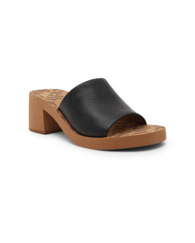 Шлепанцы кожаные essie See By Chlo\u00e9 - черный(SB38212A 15232)