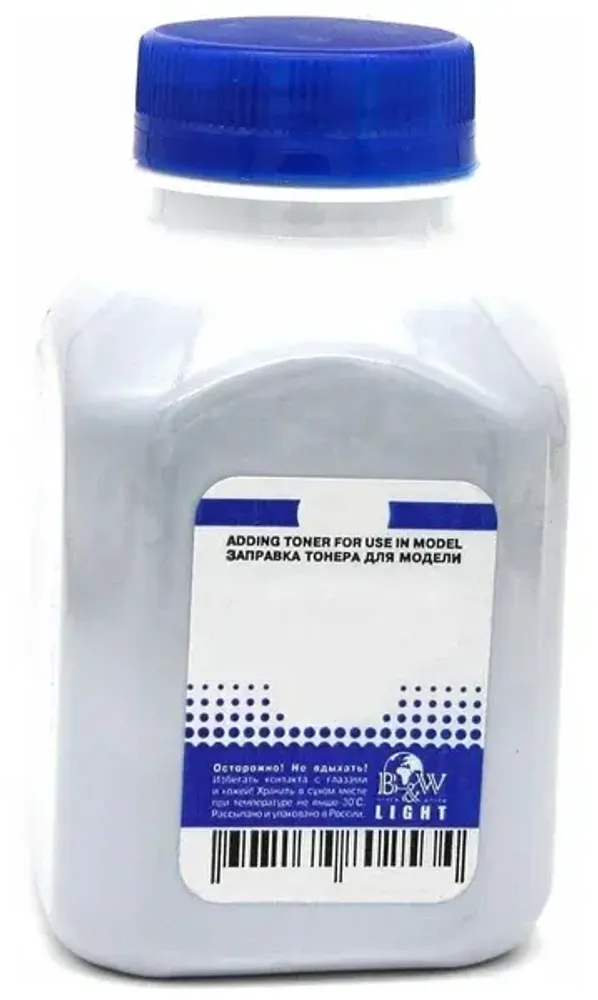 Тонер для картриджей HP CB435A/CE285A/CF283A/CF244A, Canon CRG-712/725 (85гр) B&amp;W Standart