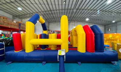 Надувной модуль препятствий «Частокол», 6×3×3 м