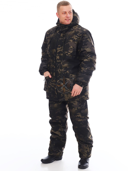 КОСТЮМ ЛЕС ЗИМНИЙ (АЛОВА КМФ multi cam city)
