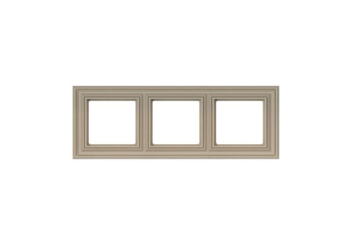 Рамка 3 постовая кремовая омбре LIREGUS RETRO