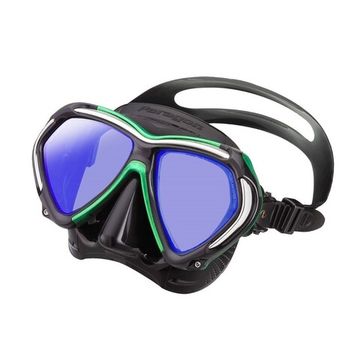 Маска TUSA Paragon антиблик, зеленая