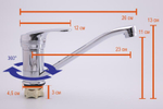 Смеситель для кухни Oute T15 T1503B
