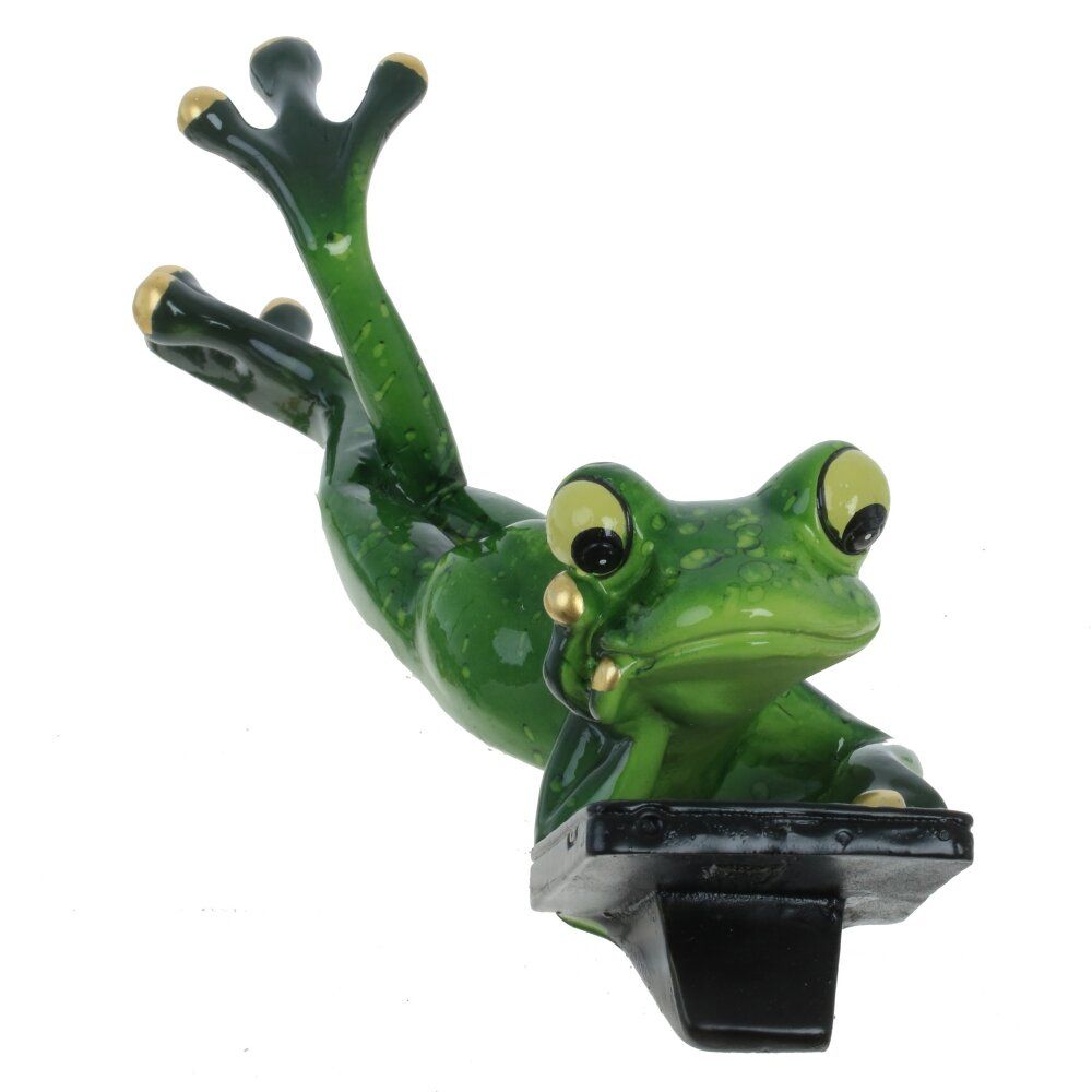 GAEM Фигурка декоративная "Лягушка", L18 W5 H6 см