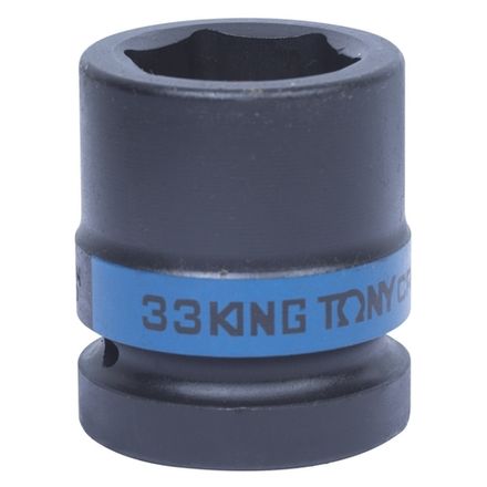 Цена на KING TONY (853533M) Головка торцевая ударная шестигранная 1", 33 мм