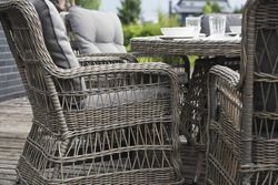 Цесена, кресло плетеное из искусственного ротанга