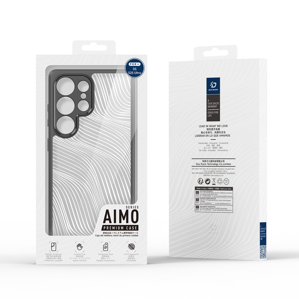 Защитный прозрачный чехол от Dux Ducis для Samsung Galaxy S25 Ultra, серия Aimo Series Case