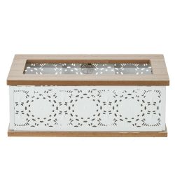 GAEM Шкатулка для чайных пакетиков, L22 W8,5 H9 см