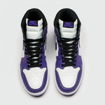 кроссовки Air Jordan 1 Mid Purple White