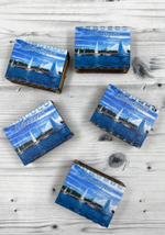 спички с видами городов