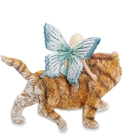 Great Art GA-95 Статуэтка «Маленькая фея с котом»