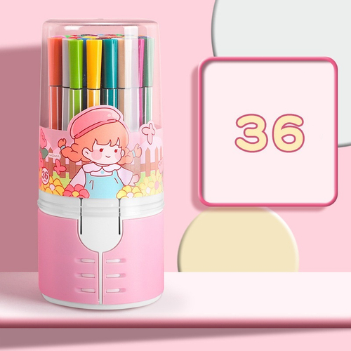 Набор фломастеров "Moka Girl", 36 цветов