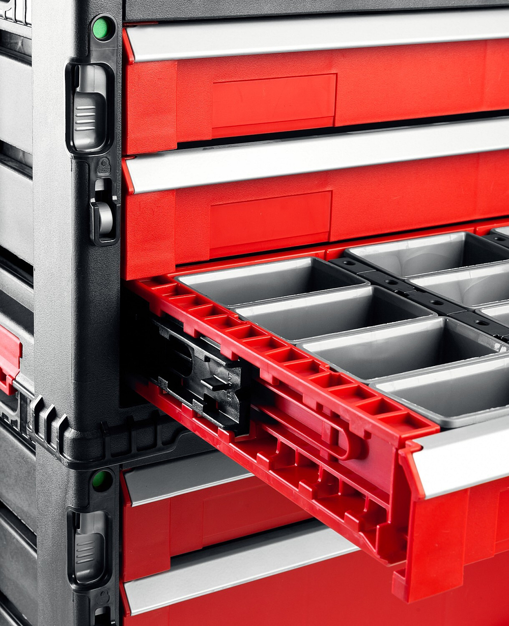 KETER DRAWER, 562 х 289 х 502 мм, (22″), пластиковый ящик с 5 выдвижными полками (38380-5)