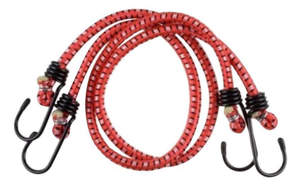 Шнур STAYER крепежный резиновый, со стальными крюками 2шт