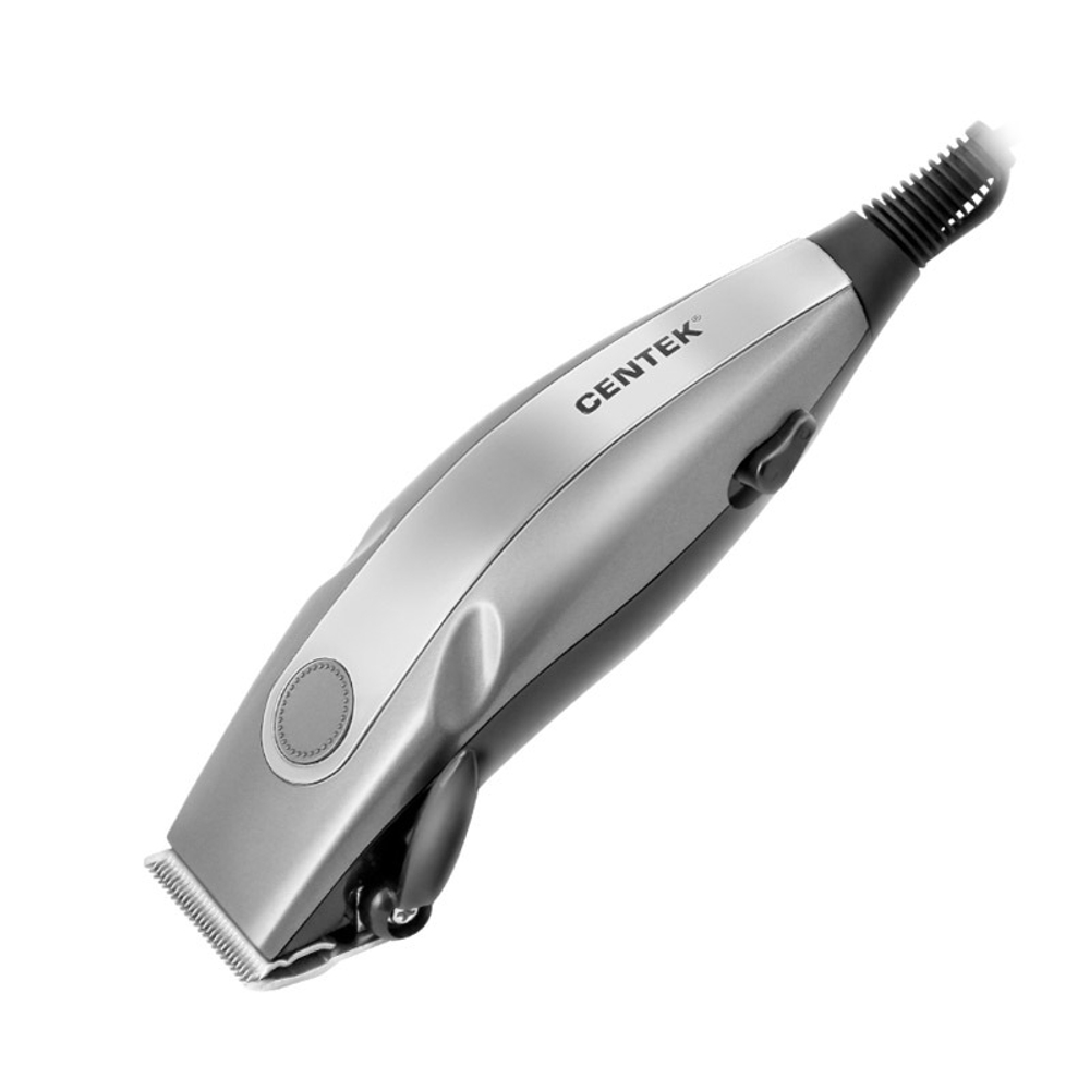 Машинка для стрижки Centek CT-2109, серый/хром