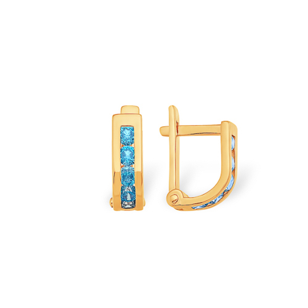 Серьги из золота 585 пробы