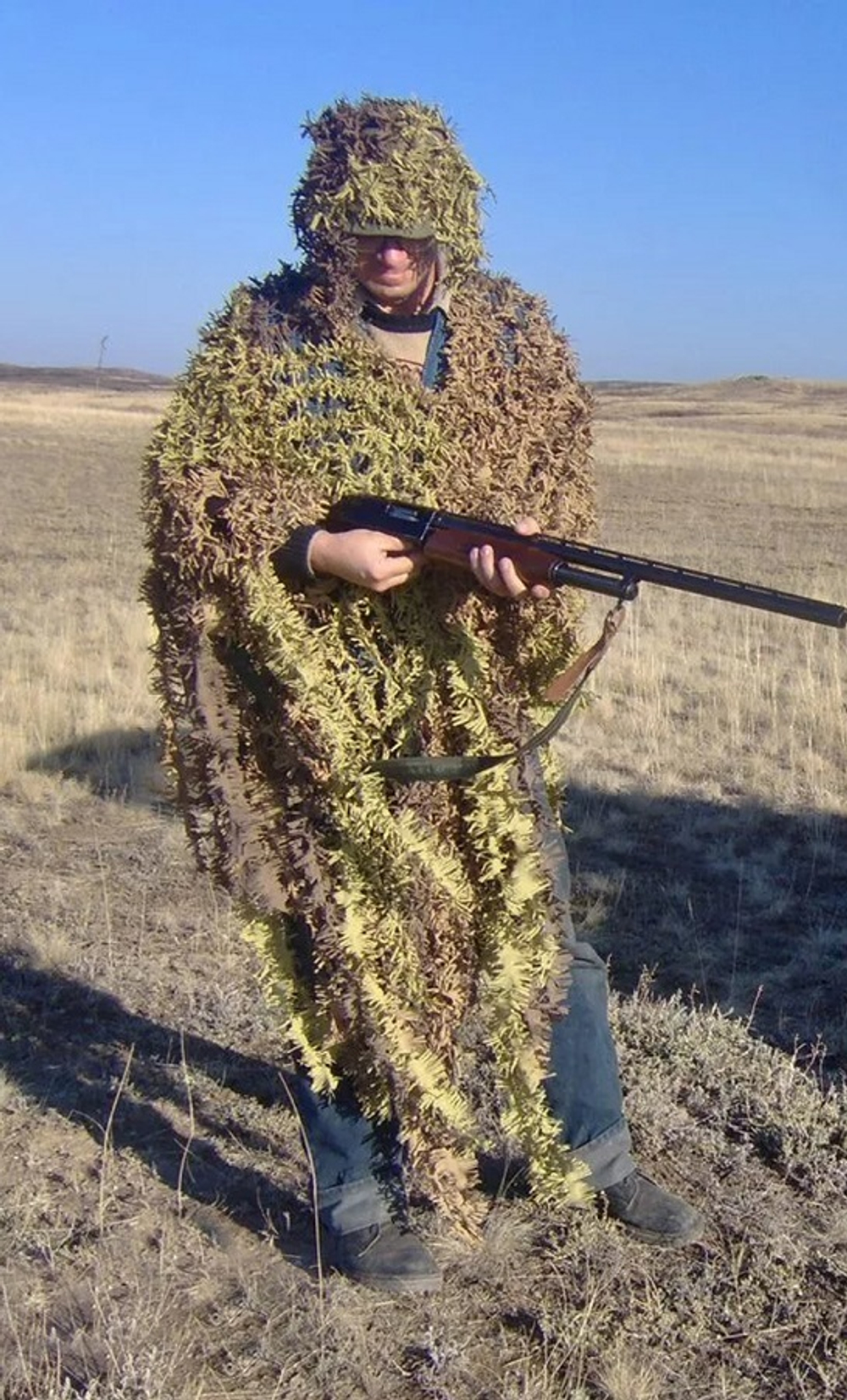 Пончо маскировочное Солома