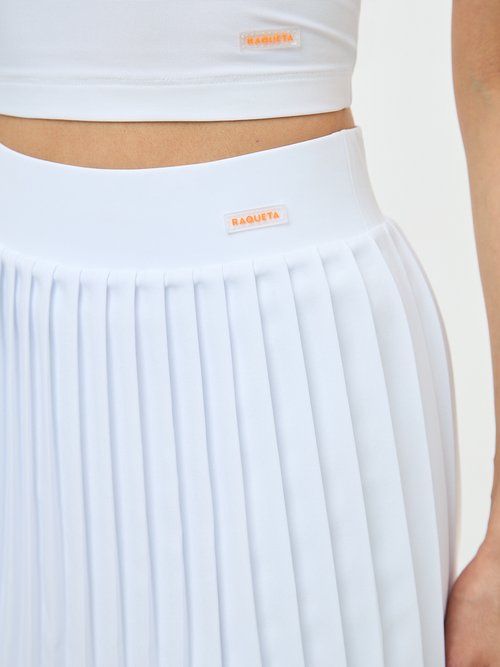 Юбка плиссе Resort, Total White