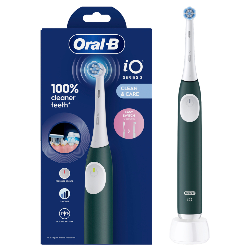 Электрическая зубная щётка Oral-B iO Series 2 Dark Green