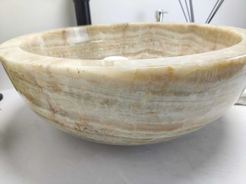 Раковина из оникса Bowl Green Medium BO-60013 45*45*17