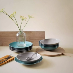 Thomas Rosenthal Group - Набор тарелок Loft Color на 2 персоны / артикул   1190040191810229 + 1190040191810324 + 1190040191810222  / GTIN