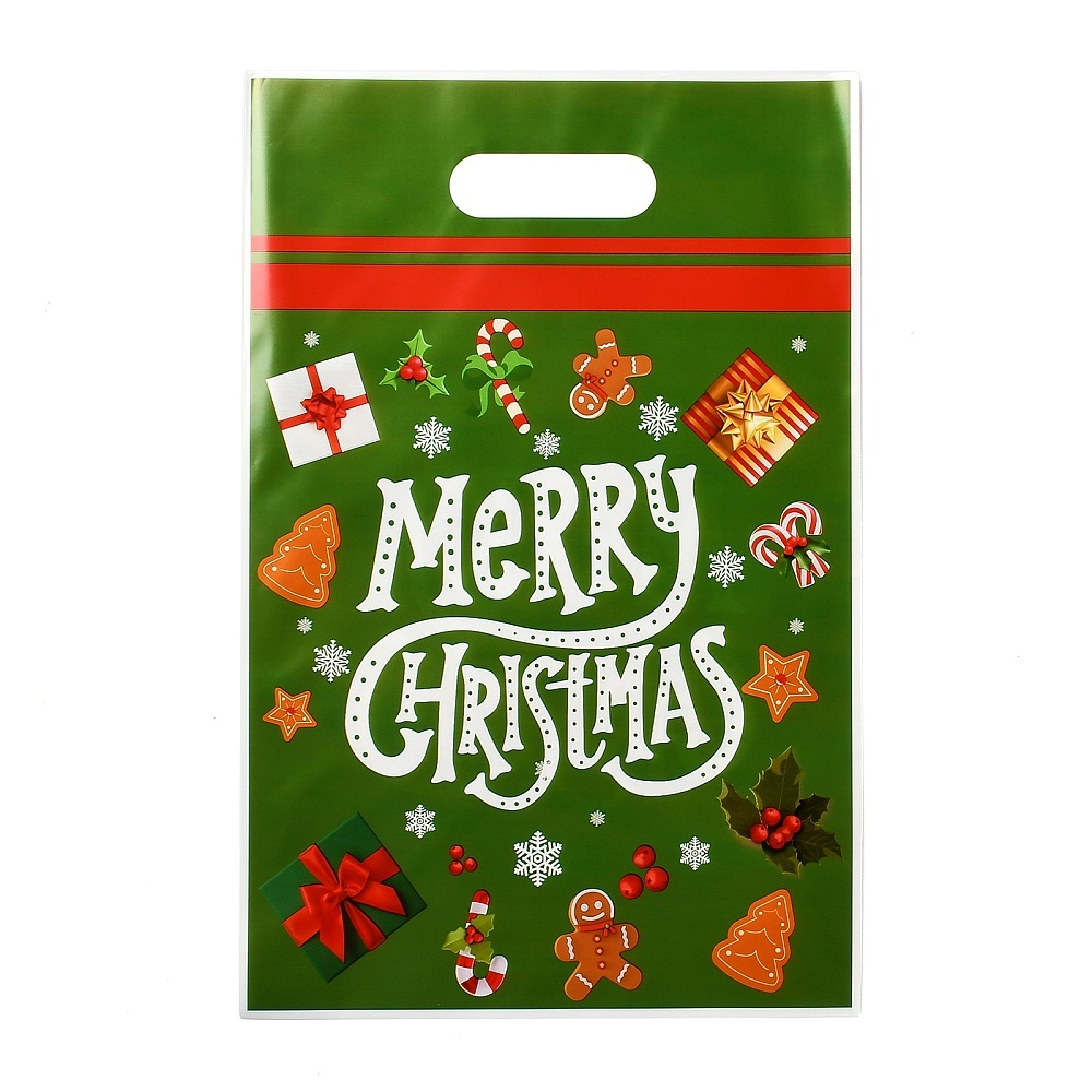 Пакетик для подарков Merry Christmas, 25х16см