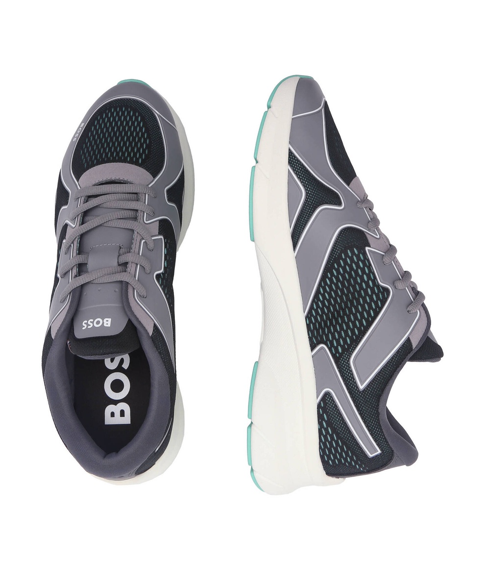 Кроссовки Owen BOSS BLACK - серый(50493217)