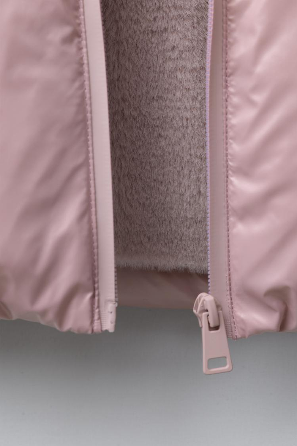 ZARA ПУХОВИК ИЗ ПЕРА И ПУХА WATER REPELLENT И WIND RESISTANT, РОЗОВЫЙ