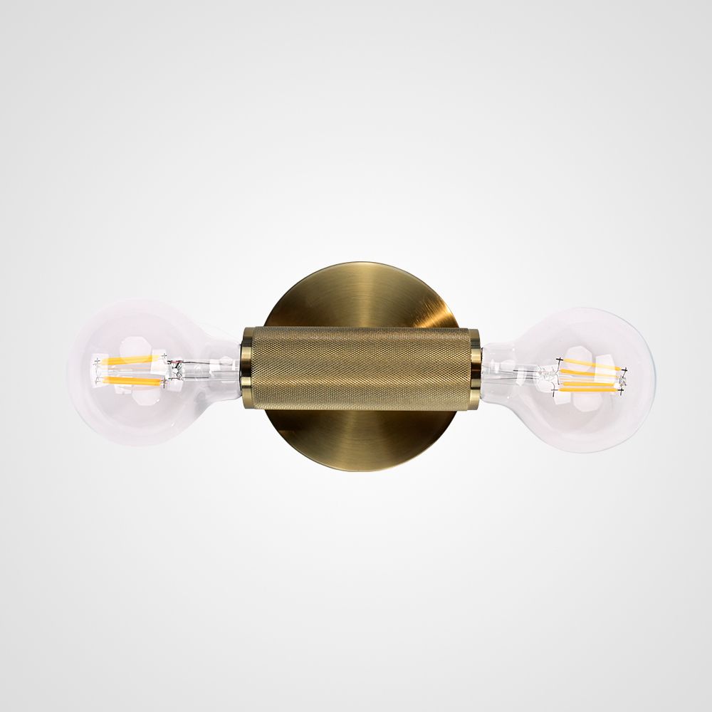 Бра Rh Utilitaire Inline Sconce Brass By Imperiumloft