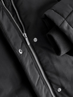 Куртка утепленная с капюшоном для девочки Next E33-633, Черный