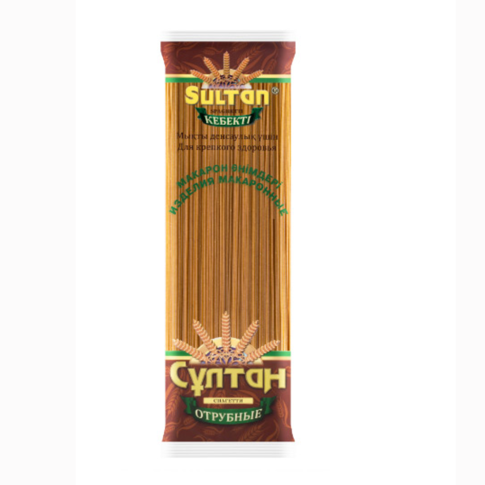 Макароны Султан Спагетти отрубные 400 гр