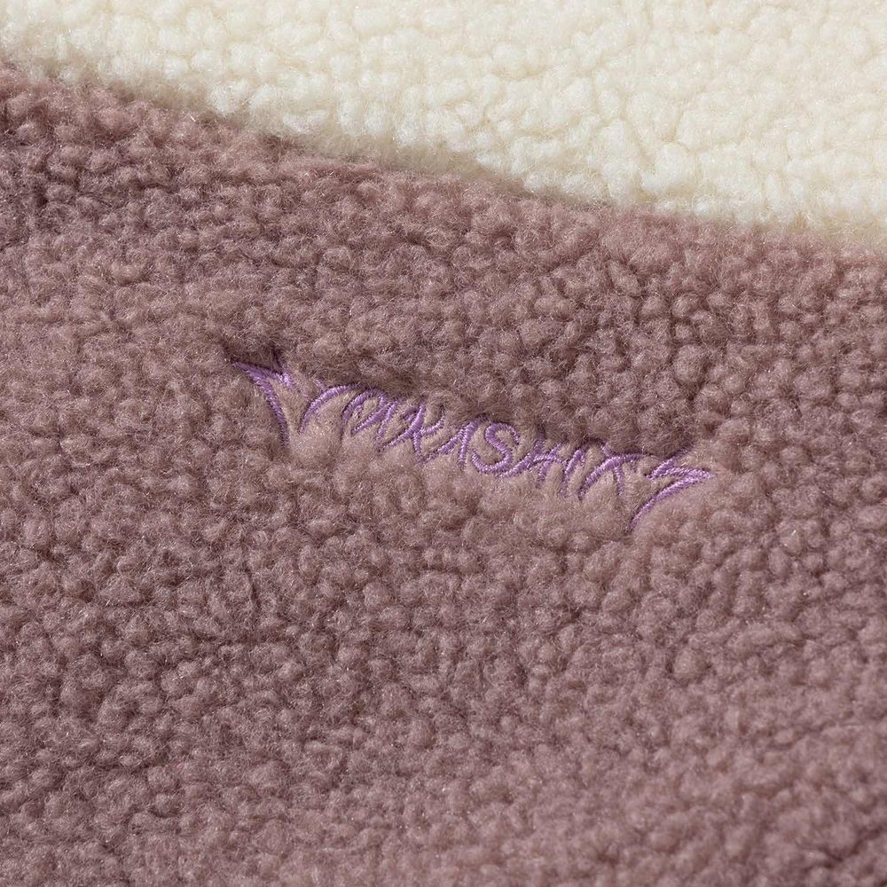 Куртка YMKASHIX Furry HTF Big Logo Лавандовая