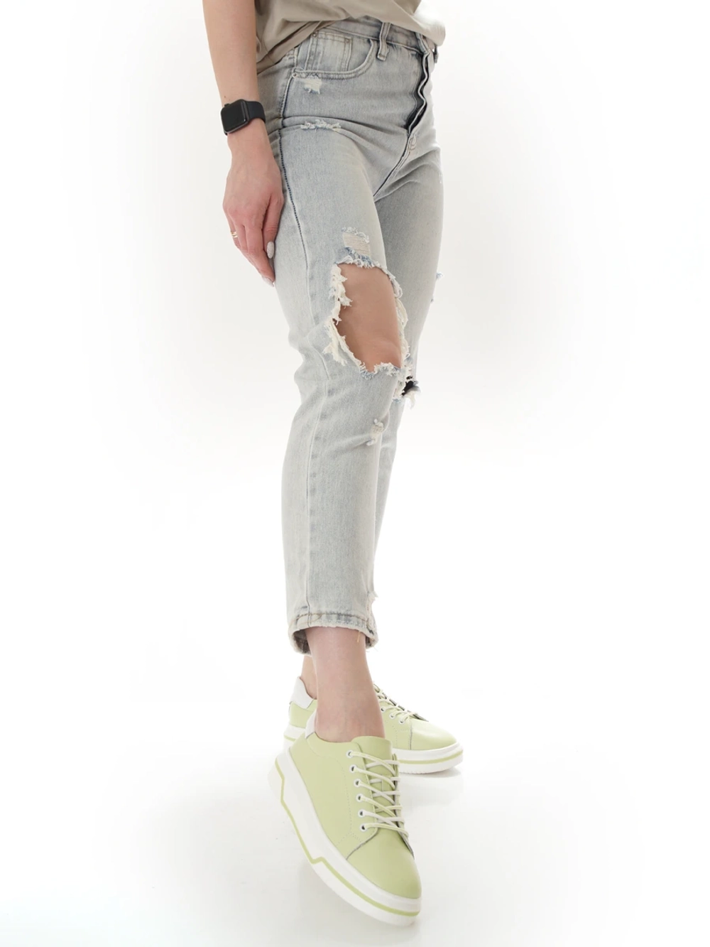 Кроссовки женские натуральная кожа