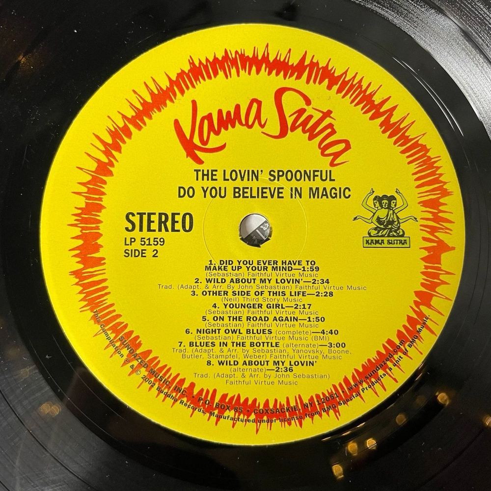 Винтажная виниловая пластинка LP The Lovin Spoonful Do You Believe In Magic (USA 2002)