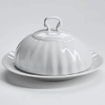 Масленка фарфоровая 500мл Белье