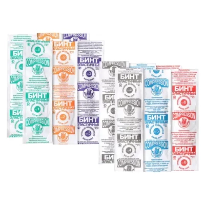 Бинт трубчатый эластичный медицинский БЭТМ-ЛПП №4 1500 шт