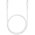 ttec USB-C - USB-C 60W PD/QC Fast Charging/Data Cable, 120cm, White